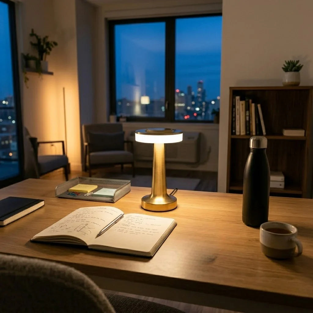 Lampe de bureau tactile Image