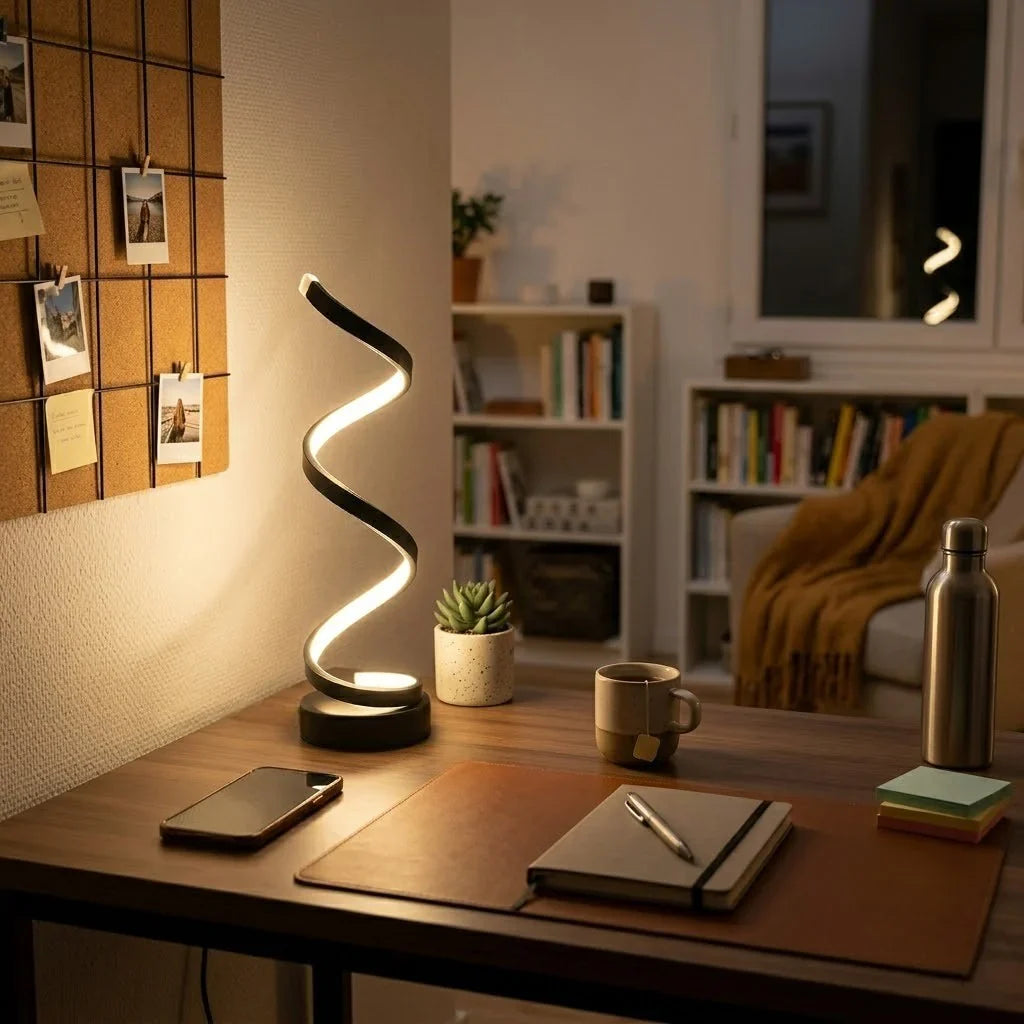 Lampe de bureau design Image