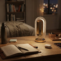 Lampe de bureau LED cristal rechargeable tactile