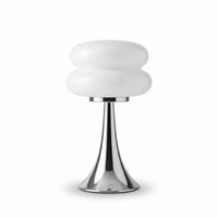 Lampe de bureau rétro à double anneau lumineux