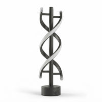 Lampe de bureau LED spirale à intensité réglable