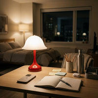 Lampe de bureau LED champignon rechargeable sans fil