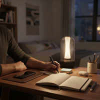 Lampe de bureau LED rechargeable sans fil