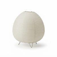 Lampe de bureau boule en papier style japonais