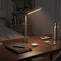 Lampe de bureau LED pliable à intensité réglable