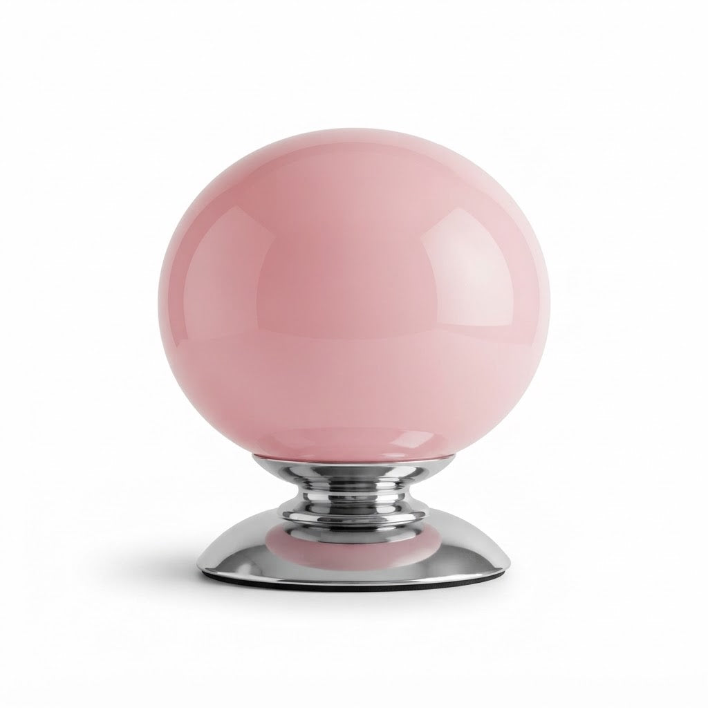Lampe de bureau boule en verre à 3 températures de couleur