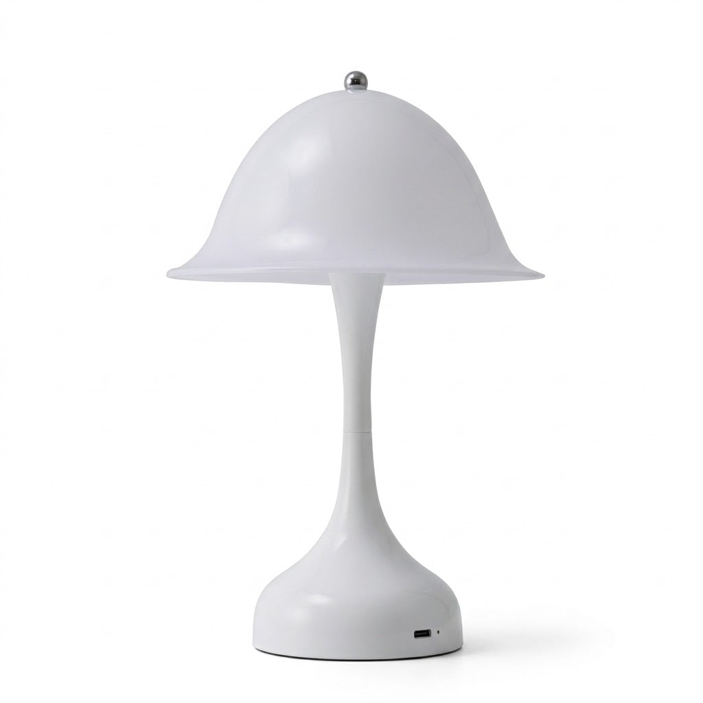 Lampe de bureau LED champignon rechargeable sans fil