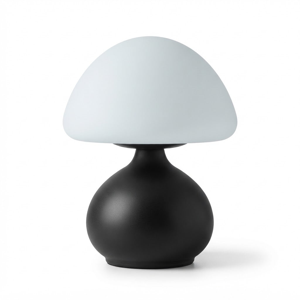 Lampe de bureau LED champignon à 3 couleurs