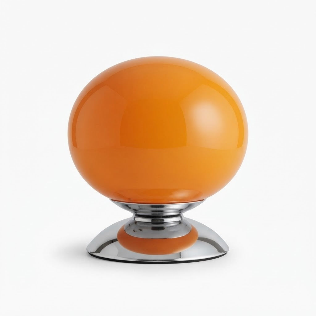 Lampe de bureau boule en verre à 3 températures de couleur
