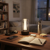 Lampe de bureau LED rechargeable sans fil