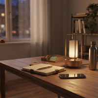Lampe de bureau LED rechargeable à 3 modes d’éclairage