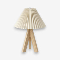 Lampe de bureau bois tamisée