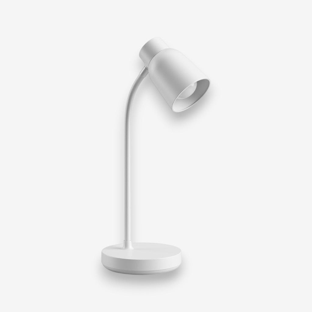 Lampe de bureau blanche design élégant