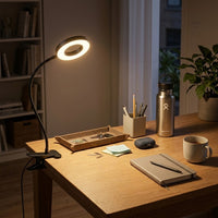 Lampe de bureau à pince lecture
