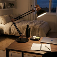Lampe de bureau articulée design