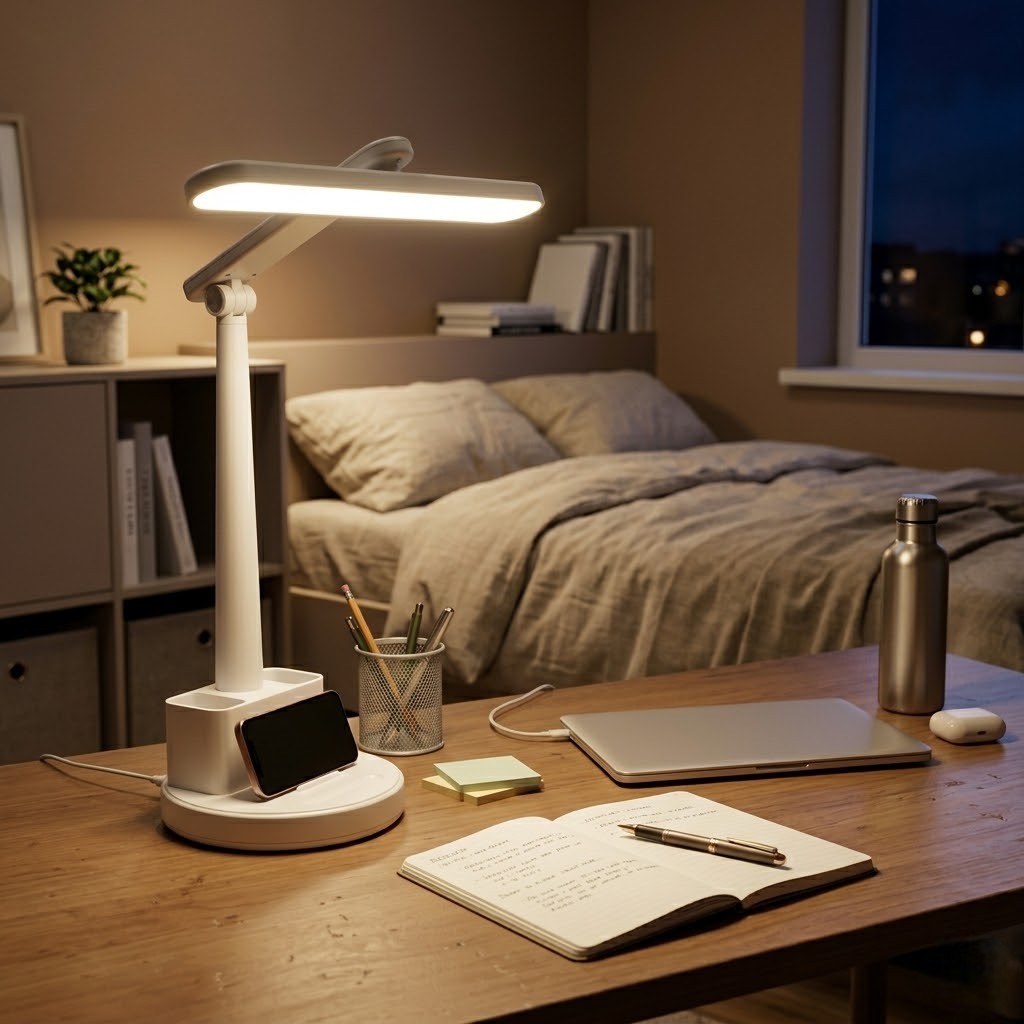Lampe de bureau articulée tactile