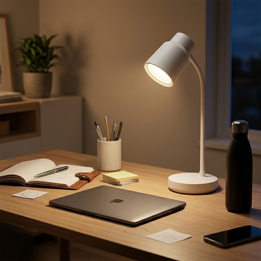 Lampe de bureau tactile cristal
