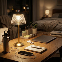 Lampe de bureau vintage tactile