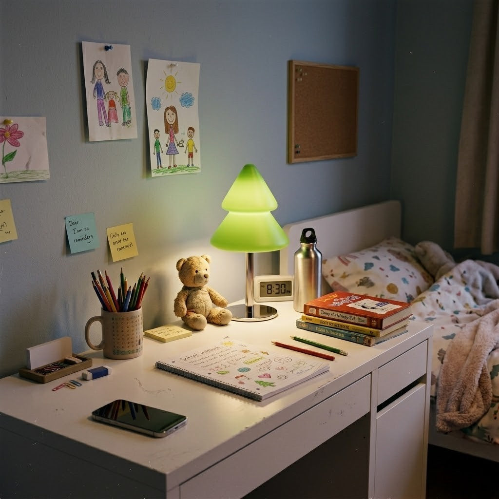 Lampe de bureau enfant vert