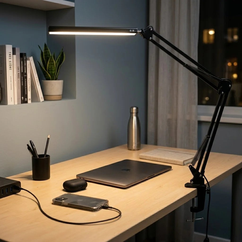 Lampe de bureau LED moderne