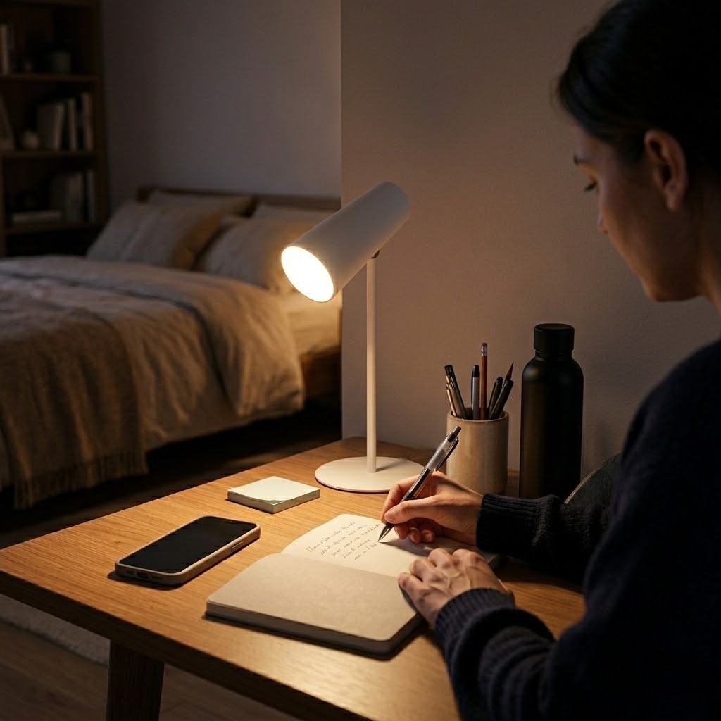 Lampe de bureau sans fil design
