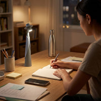 Lampe de bureau verte design
