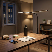 Lampe de bureau LED loupe