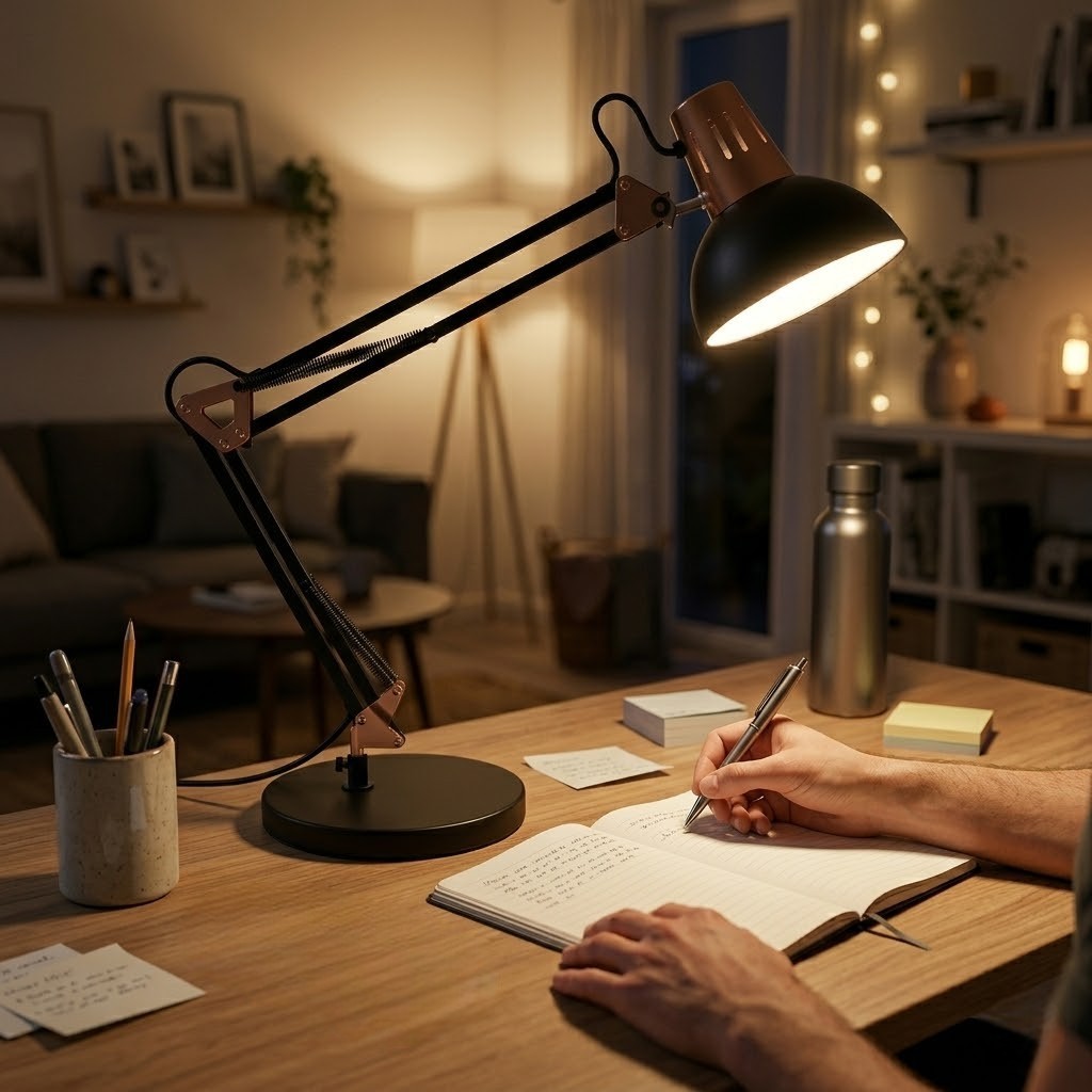 Lampe de bureau articulée design