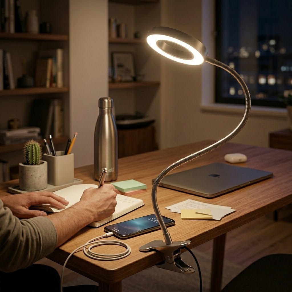 Lampe de bureau articulée lecture