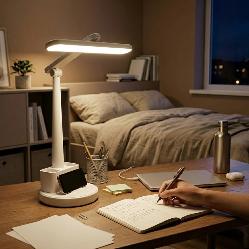 Lampe de bureau LED articulée