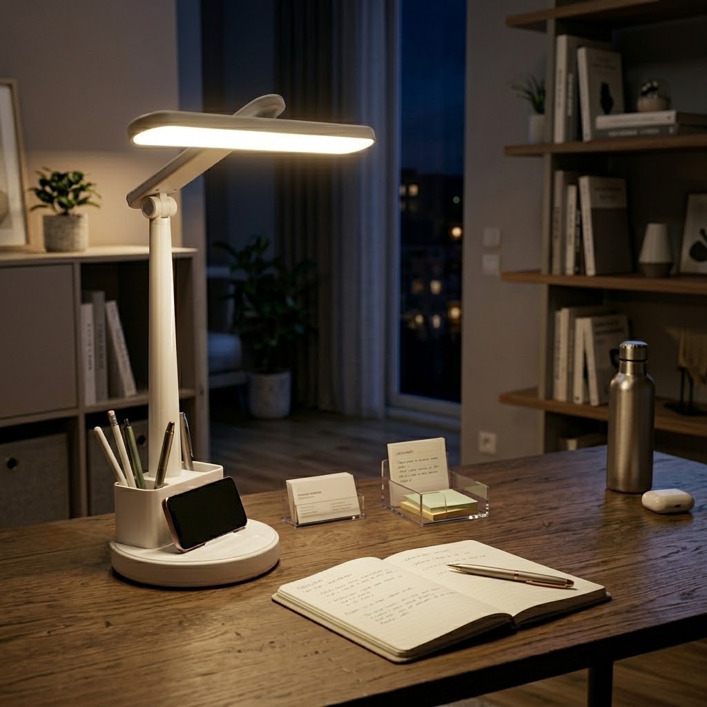 Lampe de bureau articulée tactile