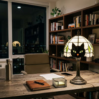 Lampe de bureau vintage chat