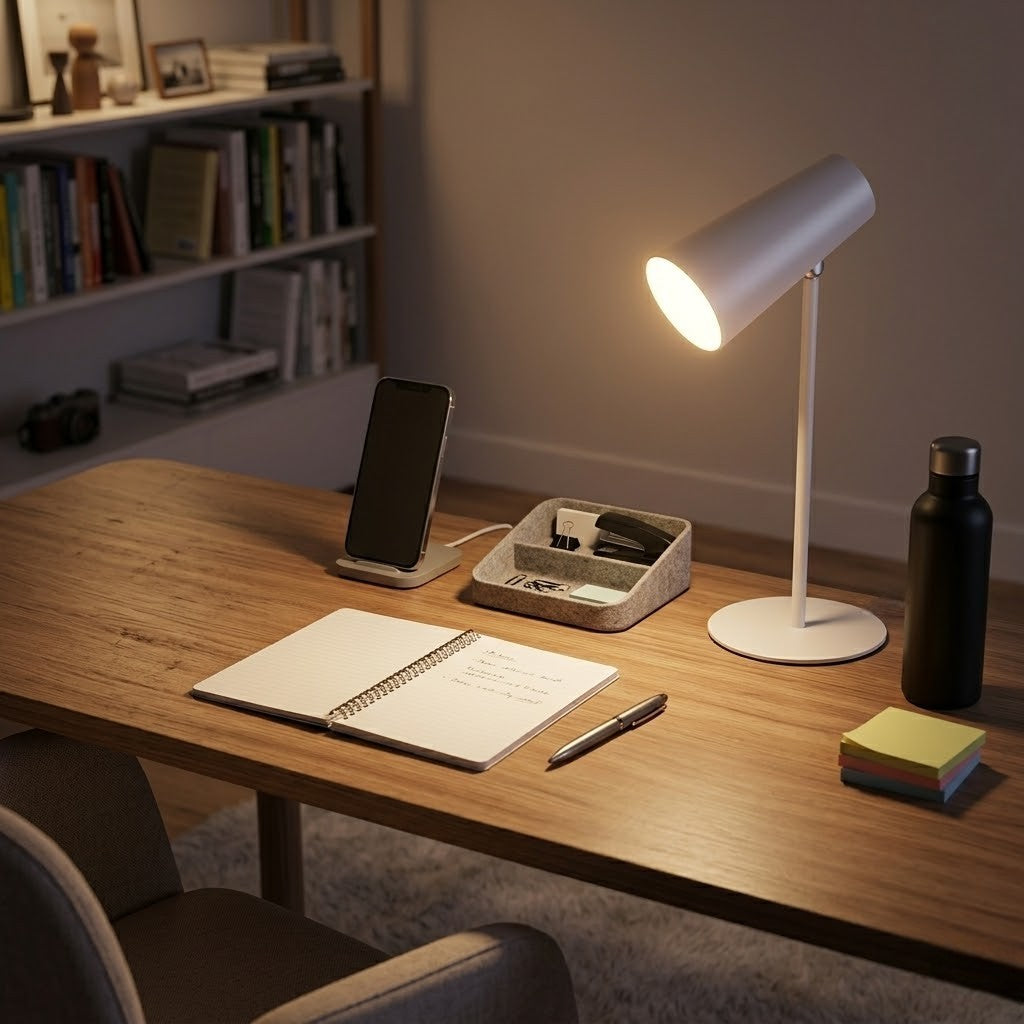 Lampe de bureau sans fil design