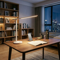 Lampe de bureau blanche minimaliste