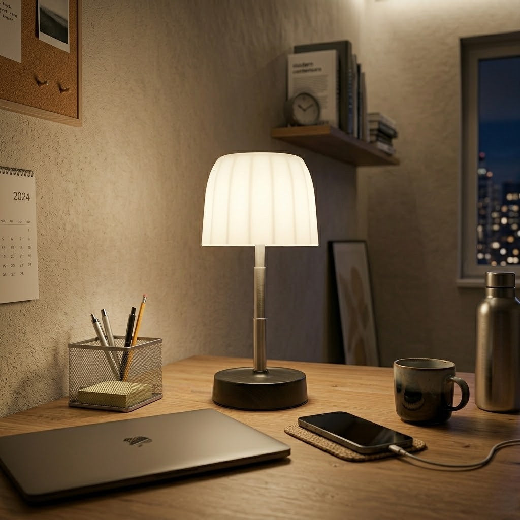 Lampe de bureau tactile pliable