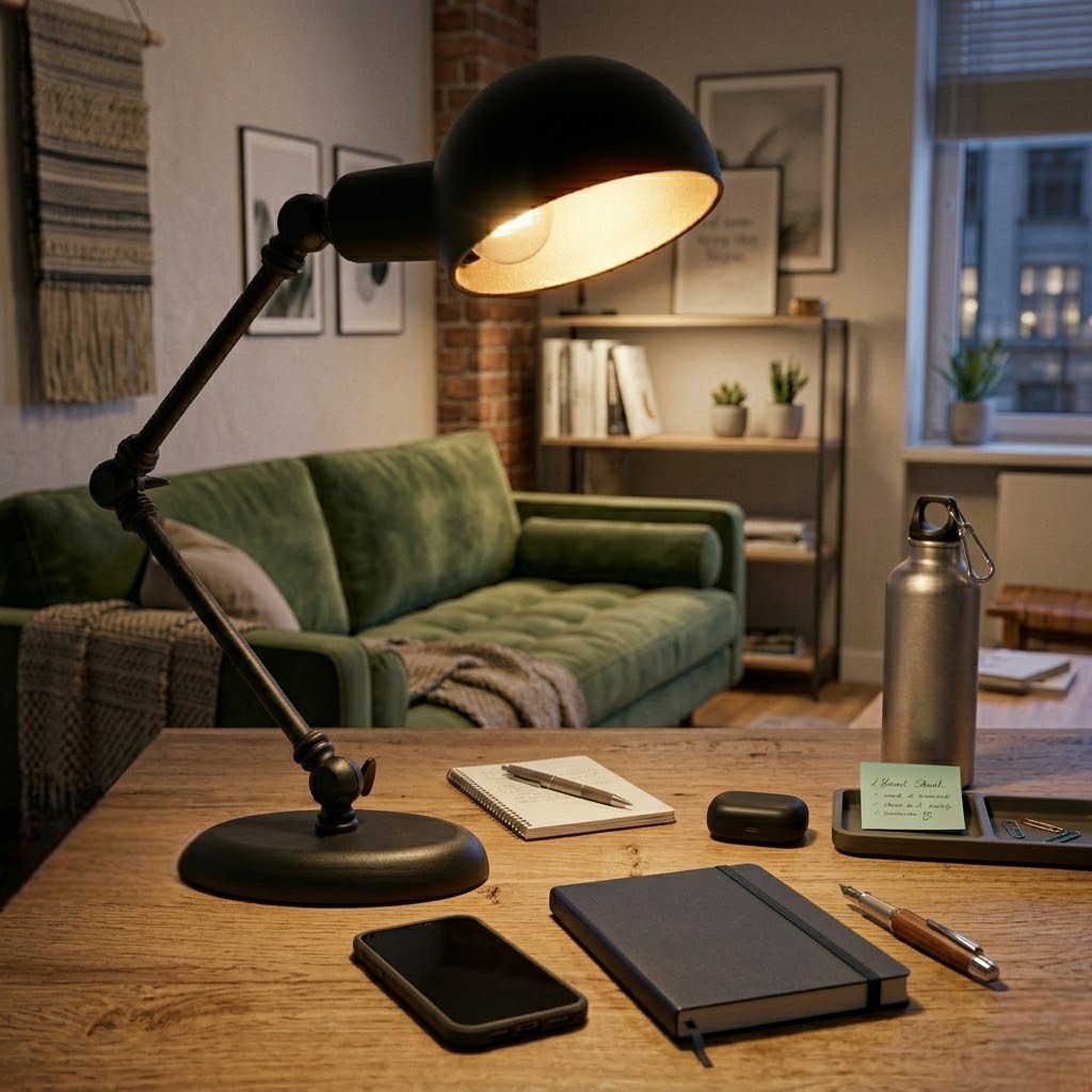Lampe de bureau articulée moderne