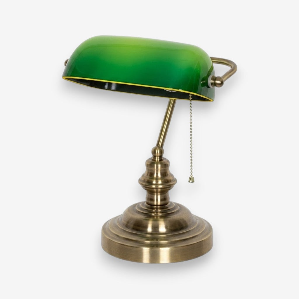 Lampe de bureau vintage vert