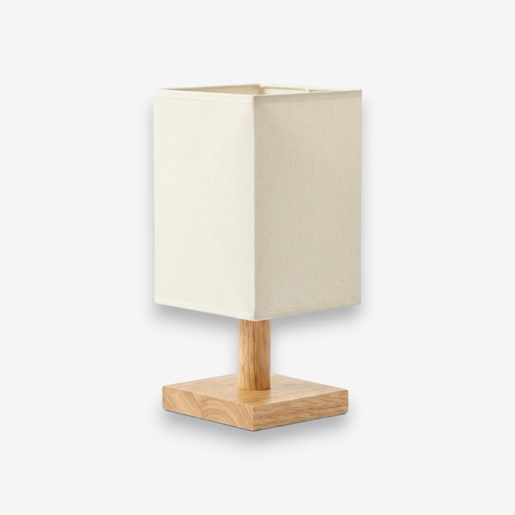 Lampe de bureau bois japonaise