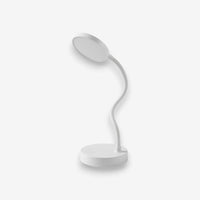 Lampe de bureau sans fil blanche