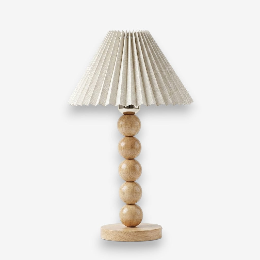 Lampe de bureau bois scandinave