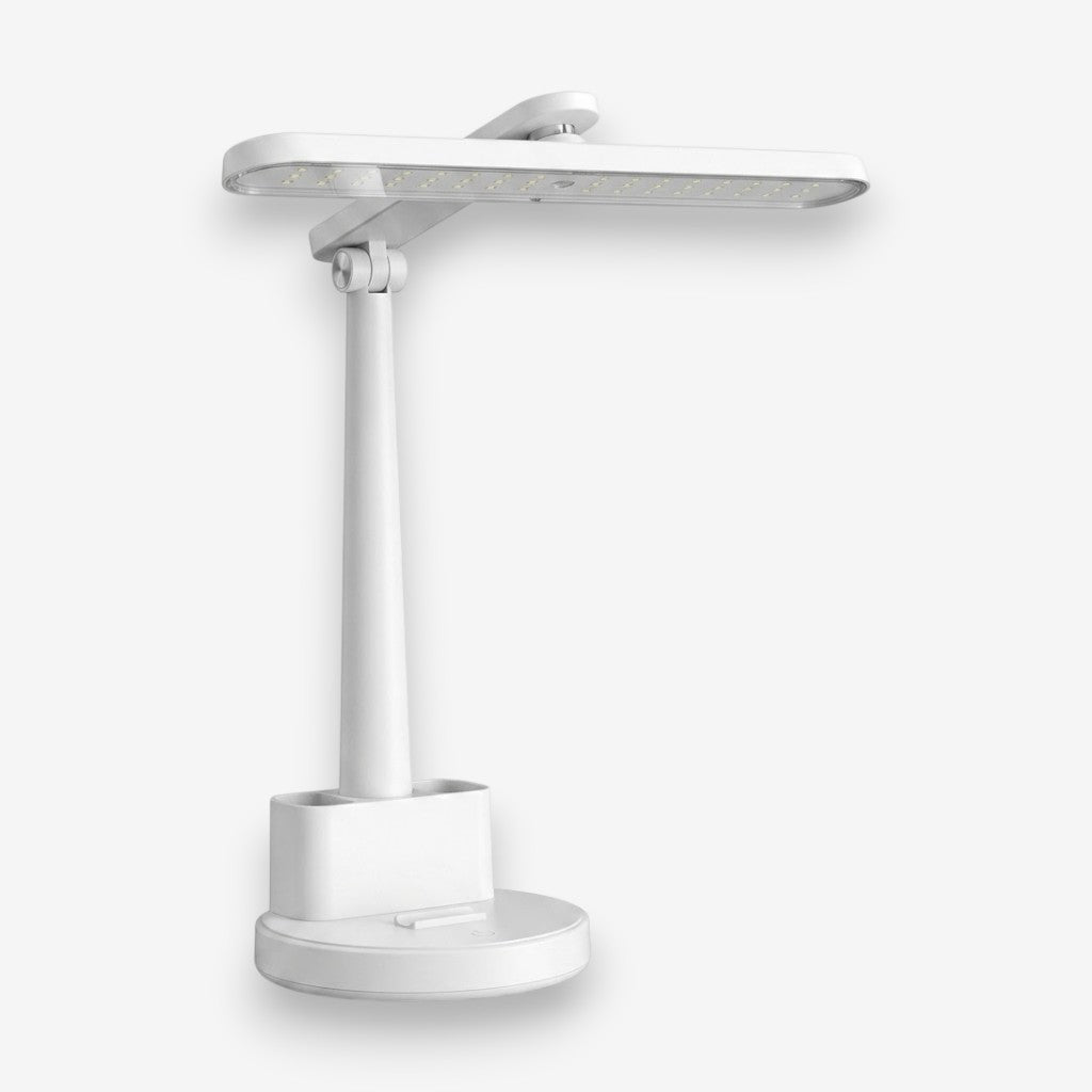 Lampe de bureau blanche tactile