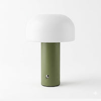 Lampe de bureau verte champignon