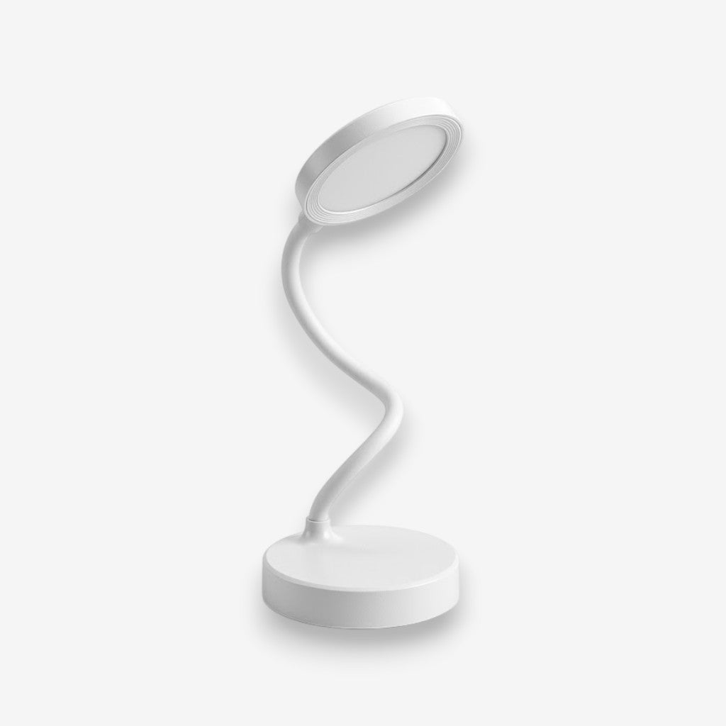 Lampe de bureau blanche rechargeable