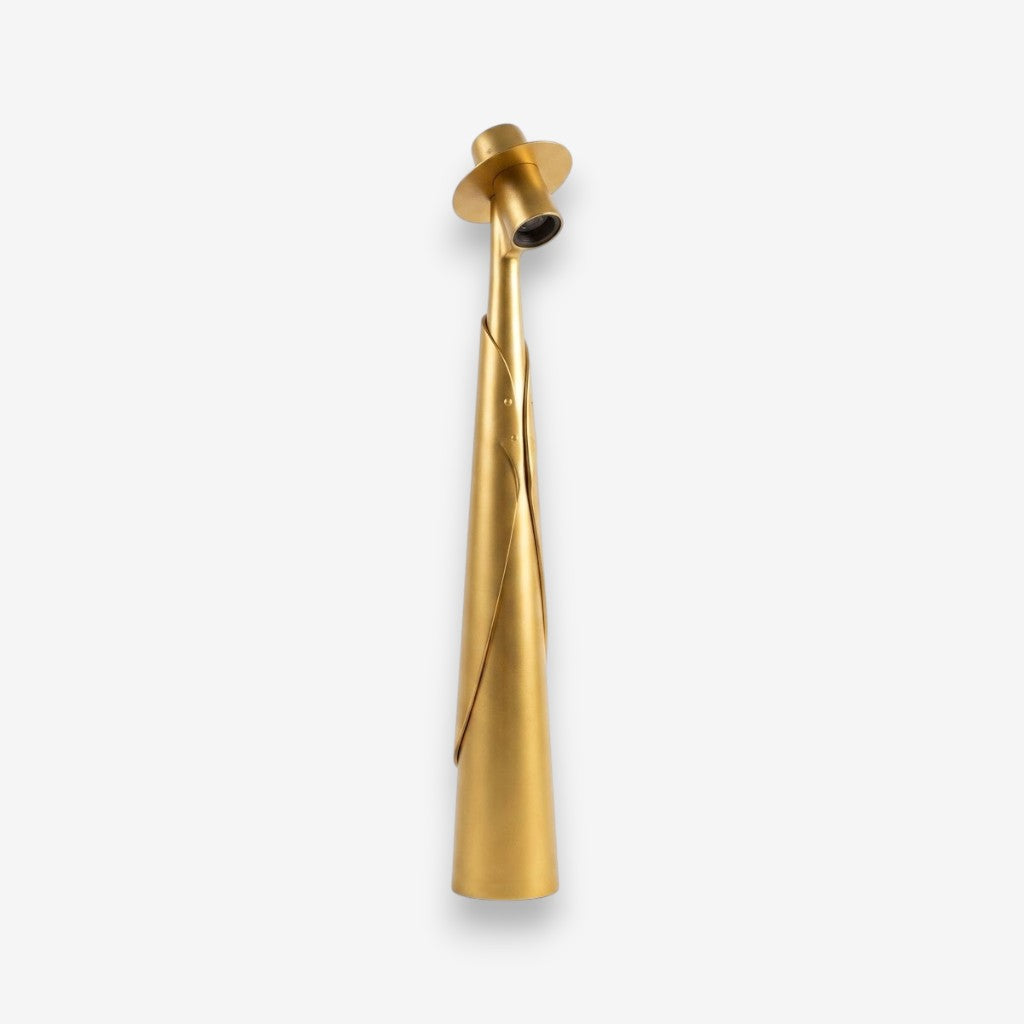 Lampe de bureau dorée moderne