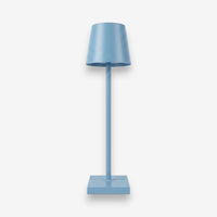 Lampe de bureau bleue aluminium