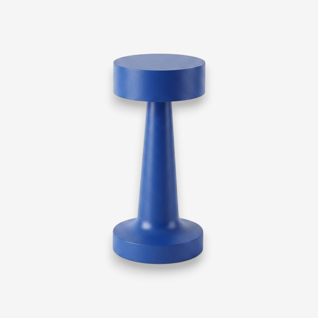 Lampe de bureau bleue moderne