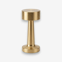 Lampe de bureau dorée rétro