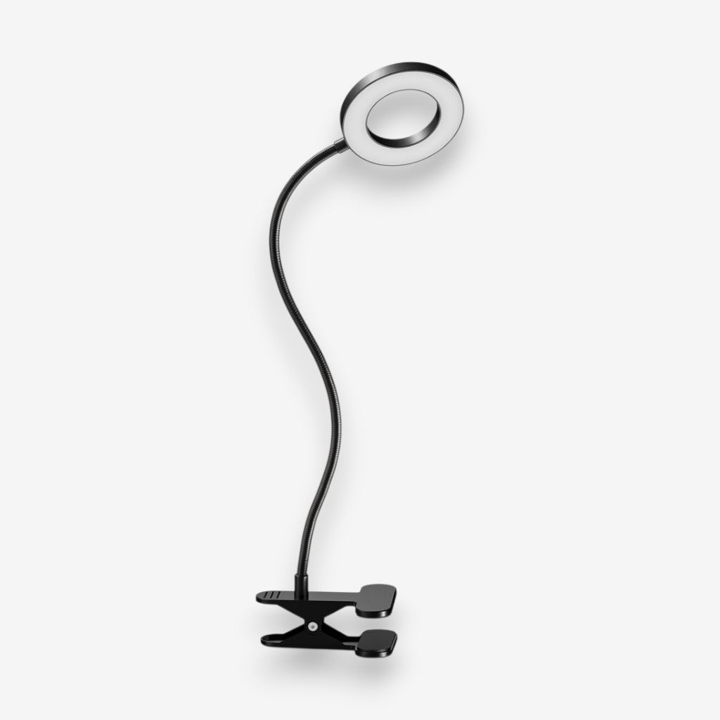 Lampe de bureau LED à pince
