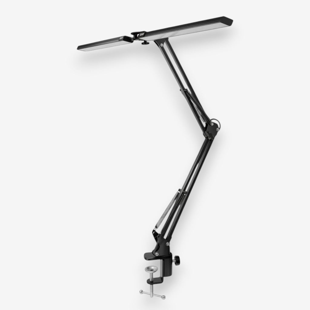 Lampe de bureau LED double tête